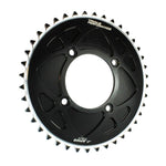 Apico Solid Rear Sprocket For Scorpa SY/SYF/SR/TWENTY 2002-2024, Gas Gas TXT/PRO/RAGA/FACTORY 2002-2024 39T Black