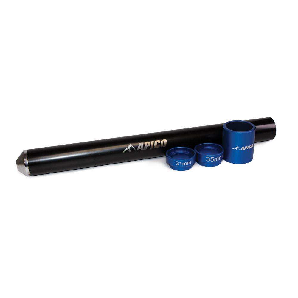 Apico Steering Stem Bottom Race Bearing Instalation Tool Incuding 3 Spacers
