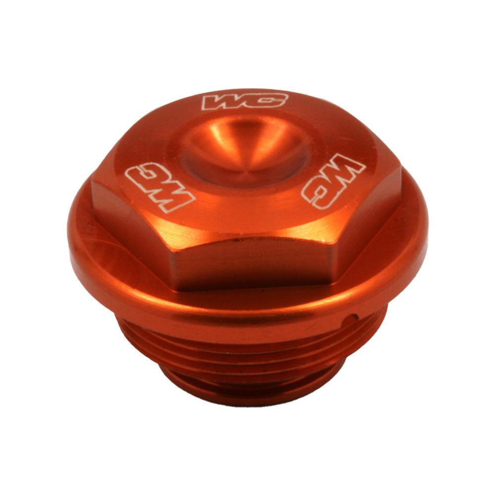 Works Connection Brembo Rear Brake Master Cylinder Cover For KTM/Husqvarna 125-525 2004-2025 Orange