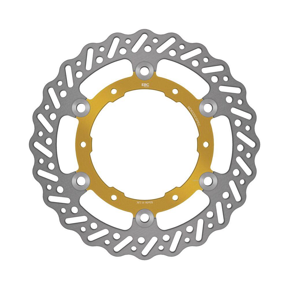 EBC Supercross Contour Wave Brake Disc For Yamaha WR250R 2008-2016 Front