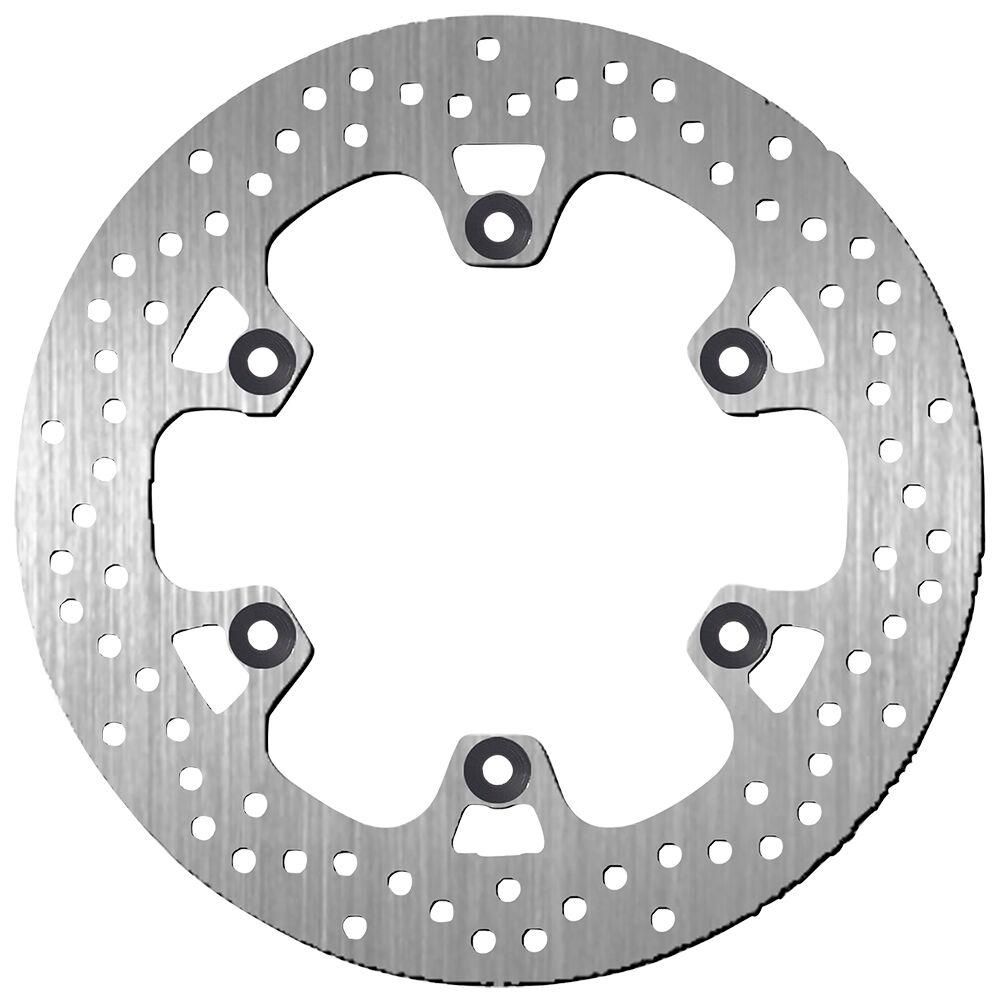 SBS Standard Round Rear Brake Disc For Yamaha XP 500 T-Max 2001-2011 - Silver