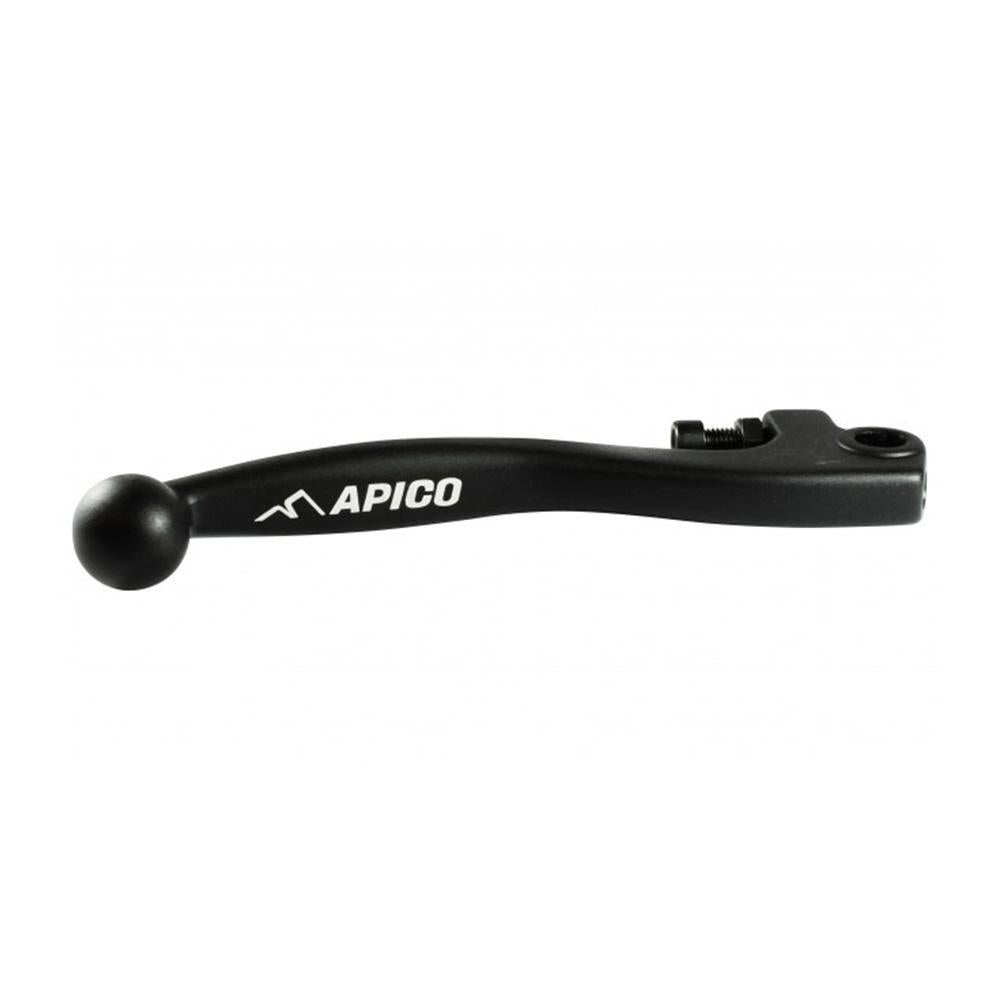 Apico Forged Brake Lever Trials AJP 2 Hole Black Short