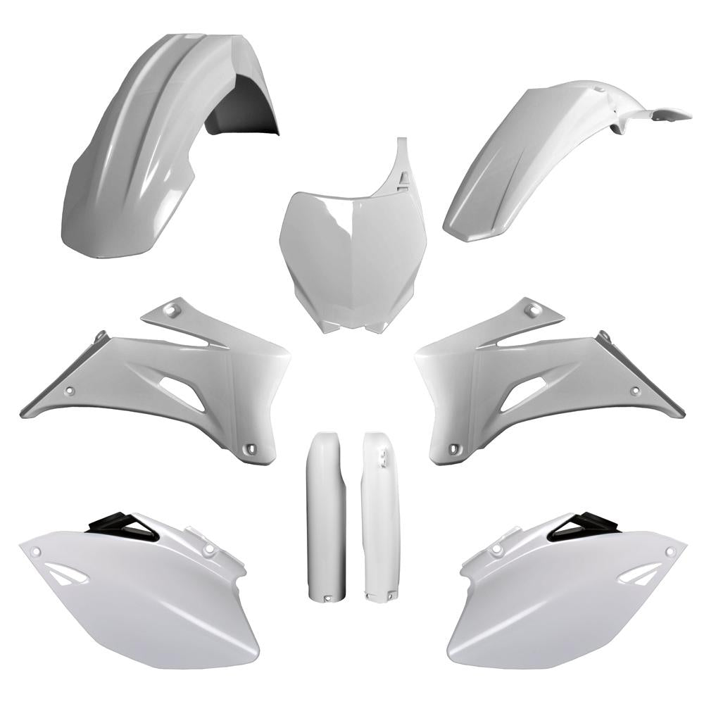 Polisport Plastics Kit For Yamaha YZF 250/450 2006-2007 White