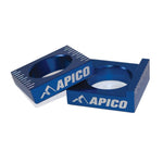 Apico Rear Axle Blocks For Yamaha YZF 250/450 2014-2025 Blue