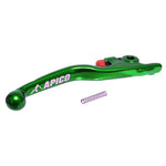 Apico Elite Brembo Brake Lever For KTM SX/SXF & Husqvarna TC/FC 2014-2025, Sherco SE-R/SE-F 2015-2025 Green