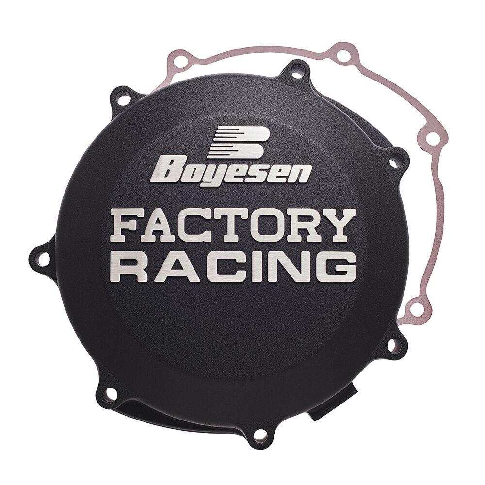 Boyesen Factory Clutch Cover For Kawasaki KX250 2021-2024 - Black