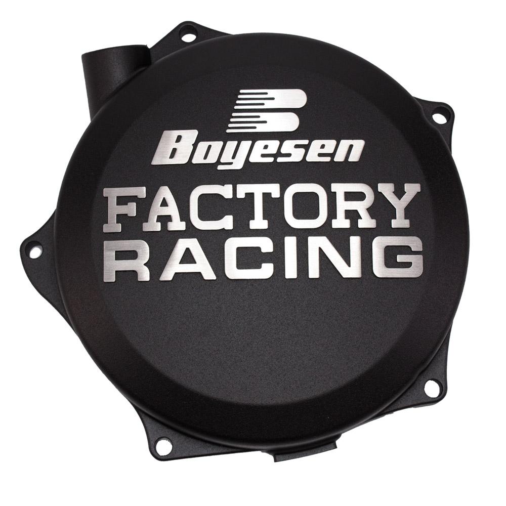 Boyesen Clutch Cover For Kawasaki KXF250 2021-2024, KX250XC 2021-2024 Black
