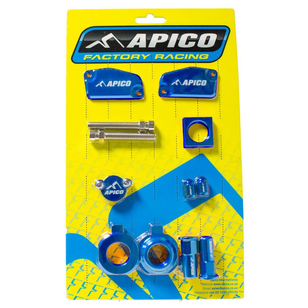 Apico Factory Bling Pack For KTM SX85 & Husqvarna TC85 2015-2020, Freeride 250-350 2012-2019 Blue