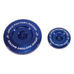 Apico Engine Plugs For Yamaha YZF450 2023-2024, YZF450X/WRF450 2024 Blue