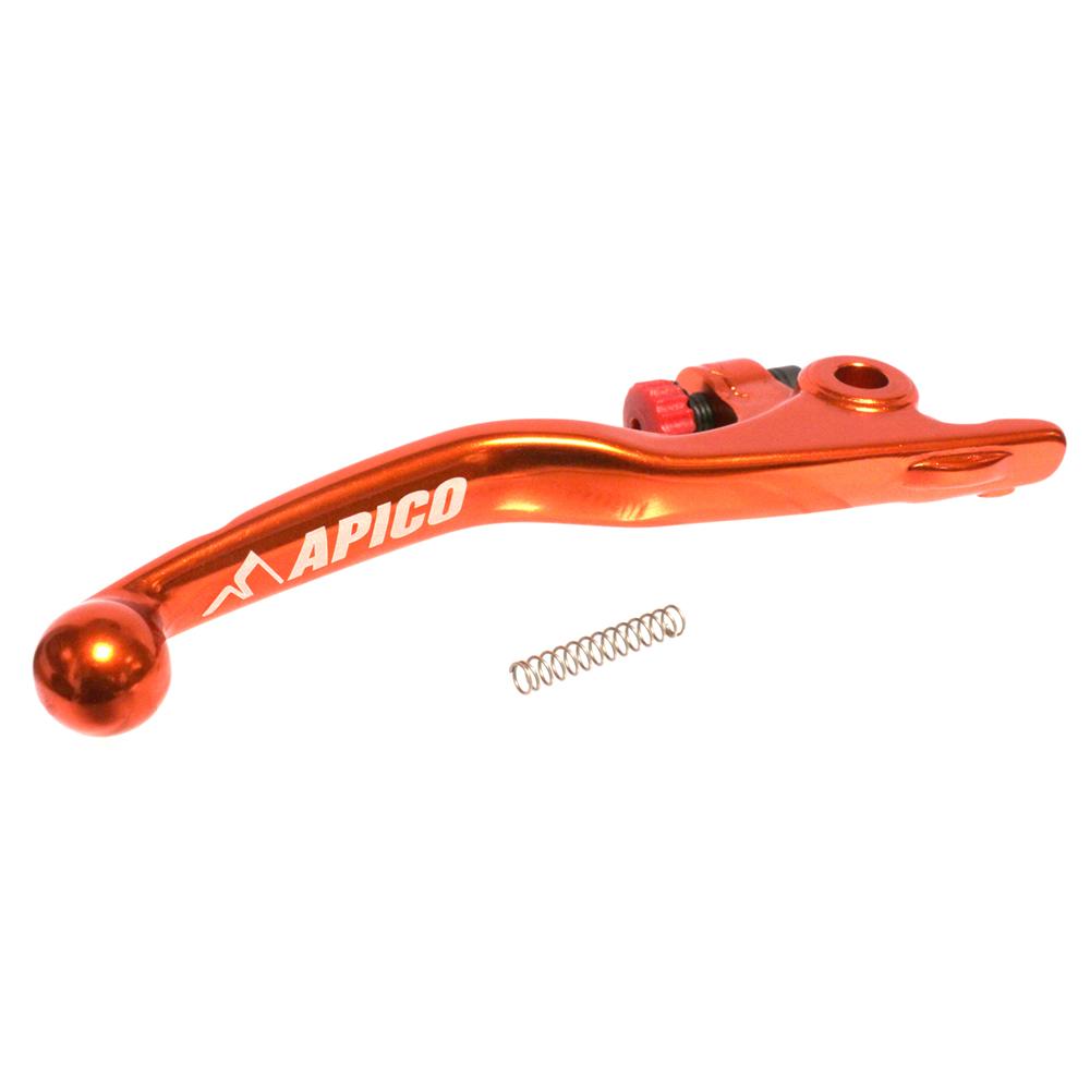 Apico Elite Brembo Brake Lever For KTM SX/SXF & Husqvarna TC/FC 2014-2025, Sherco SE-R/SE-F 2015-2025 Orange