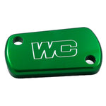 Works Connection Rear Brake Master Cylinder Cover For Kawasaki KX 125/250 2003-2008, KXF250 & KXF250XC 2004-2024, KXF450 & KXF450XC 2006-2023 Green