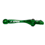 Apico Elite Brake Lever For Kawasaki KXF250 2021-2023, KXF450 2019-2023, KX 250/450XC 2021-2023 Green