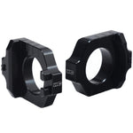 Works Connection Elite Axle Blocks For Kawasaki KX125 2003-2005, KX250 2003-2007, KXF250 2004-2025, KXF450 2006-2025, Suzuki RMZ 250/450 2004-2025 Black