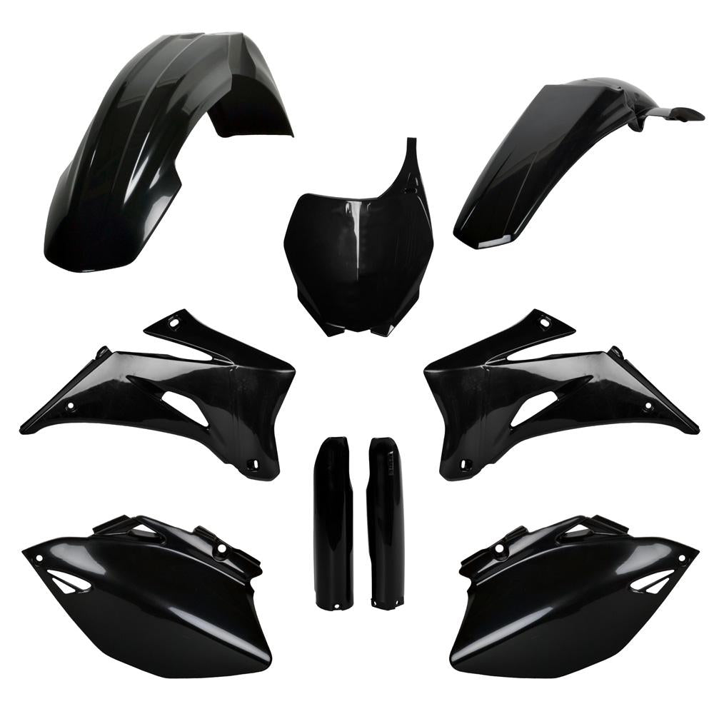 Polisport Plastics Kit For Yamaha YZF 250/450 2006-2007 Black