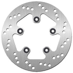 SBS Standard Round Rear Brake Disc For KTM RC8 1190 2008-2010 - Silver