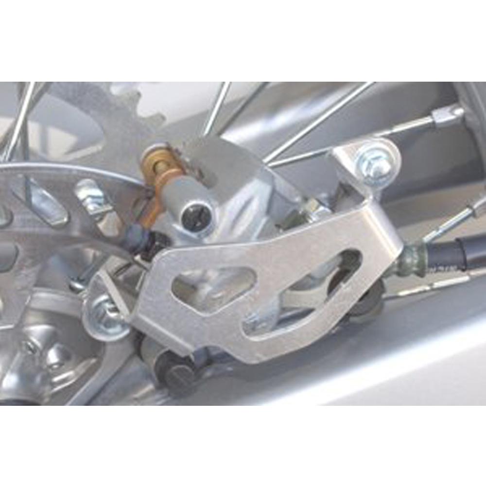 Works Connection Rear Brake Caliper Guard For Kawasaki KXF250 2004-2025, KX250XC 2020-2025, KXF450 2006-2025, KX450XC 2020-2023, Suzuki RMZ250 2004-2006