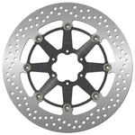 SBS Stainless Steel Front Brake Disc For Moto Guzzi Audace 1400 2015-2017 - Black/Silver