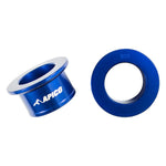 Apico Rear Wheel Spacers For Yamaha YZF 250/450 2009-2025 Blue