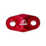 Apico Brake Hose Clamp For KTM SX 60/65 & Husqvarna TC50/65 & Gas Gas MC 50/65 2019-2025 Red