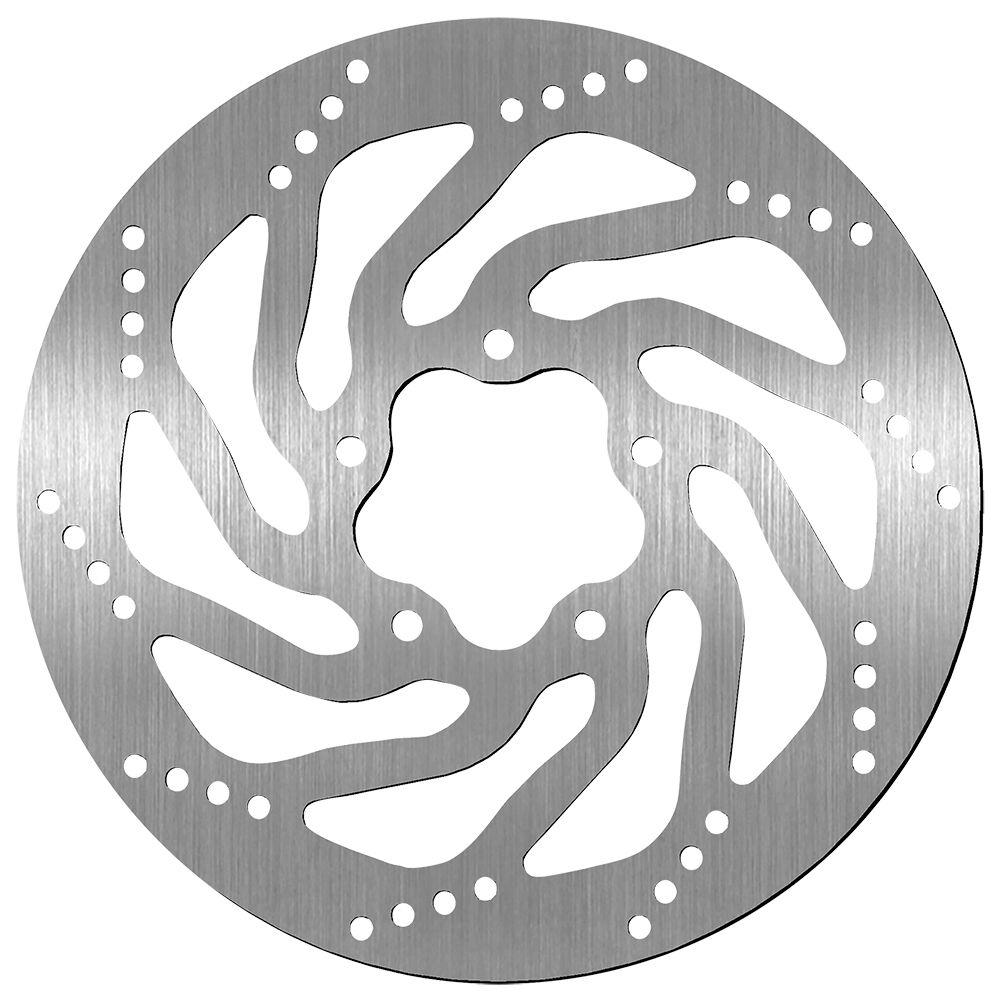 SBS Standard Round Front Left Brake Disc For Triumph Bonneville 865 2007-2011 - Silver