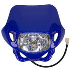 Apico Universal Enduro Headlight Unit With Hi/Low Beam Blue