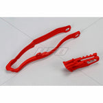 UFO Chain Guide & Chain Slider Kit For Honda CRF250R 2017-2018 Red