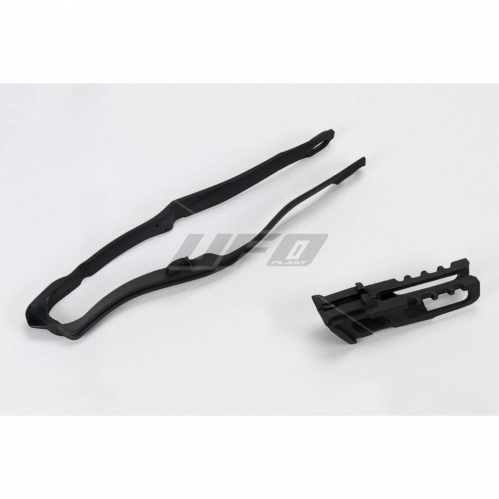 UFO Chain Guide & Chain Slider Kit For Honda CRF250R 2017 Black