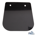 Apico Front Fender Splash Guard Universal Black