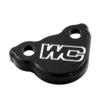 Works Connection Rear Brake Master Cylinder Cover For Honda CR125 & CR250 2002-2007, CRF250R/CRF250X/CRF250RX2004-2025, CRF450R/CRF450X/CRF450RX 2002-2025 Black