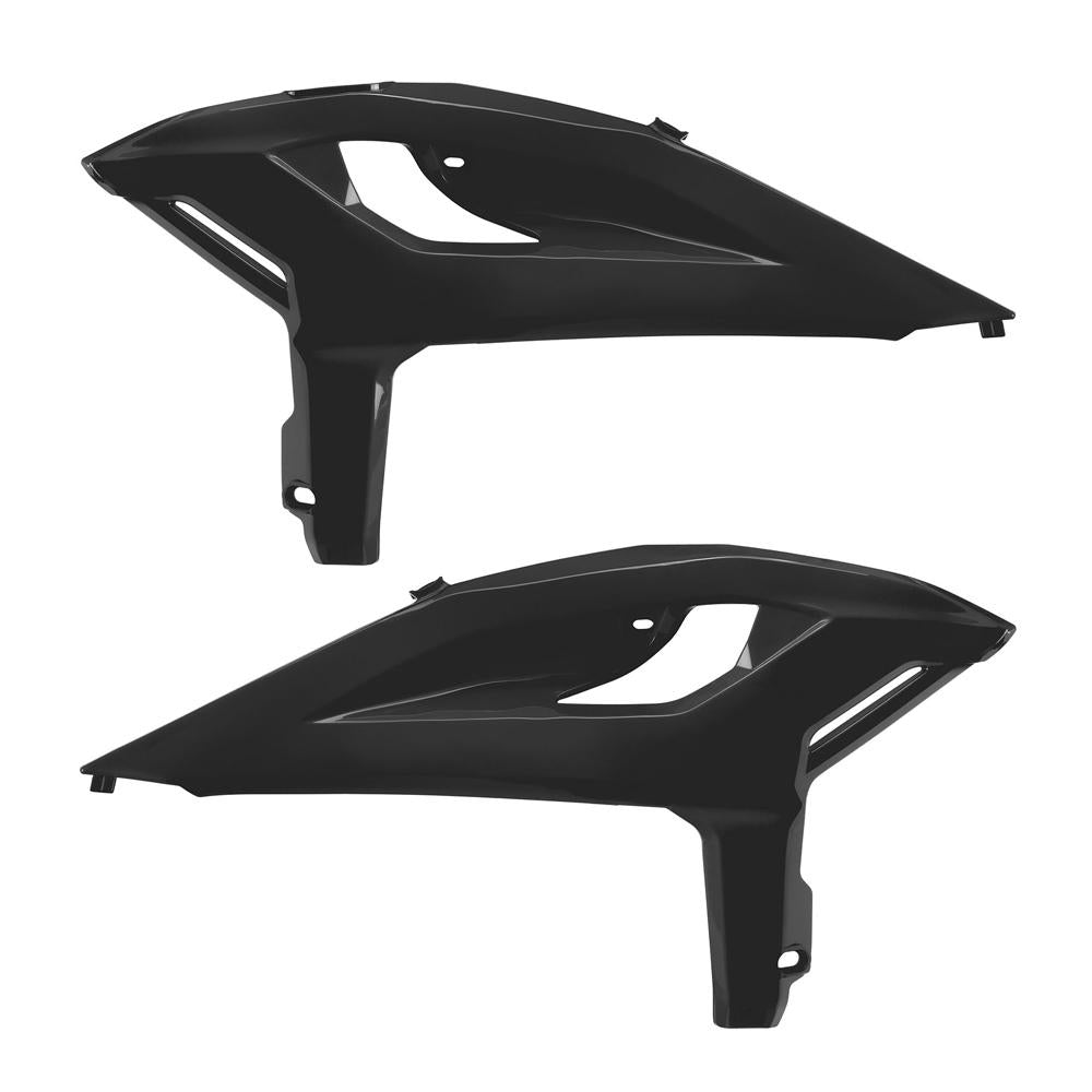 Polisport Radiator Scoops For Beta RR & X-Pro 125-300 & 350-480 2025-2026 Black