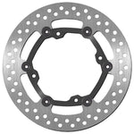 SBS Stainless Steel Front Brake Disc For Suzuki RMX450Z 2010 - Black/Silver