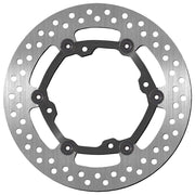 SBS Stainless Steel Front Brake Disc For Suzuki RMX450Z 2010 - Black/Silver