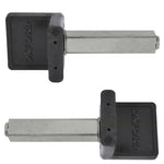 Oxford Rear Paddock Stand pair Spare L-cups (square)