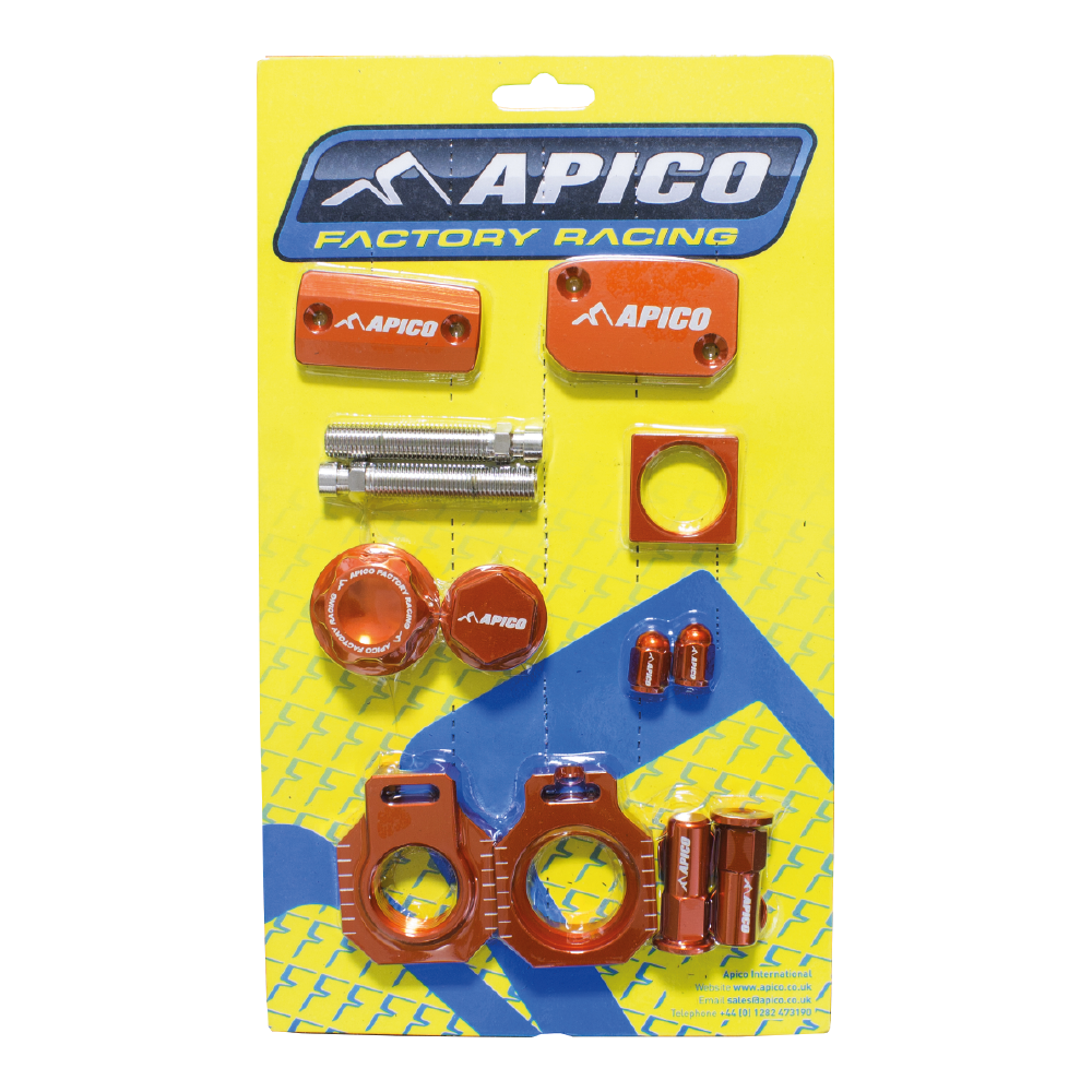 Apico Brembo Factory Bling Pack For KTM SX 125/150 2014-2015, Husqvarna TC125 2016-2021, FC 250/350/450 2016-2021 Orange