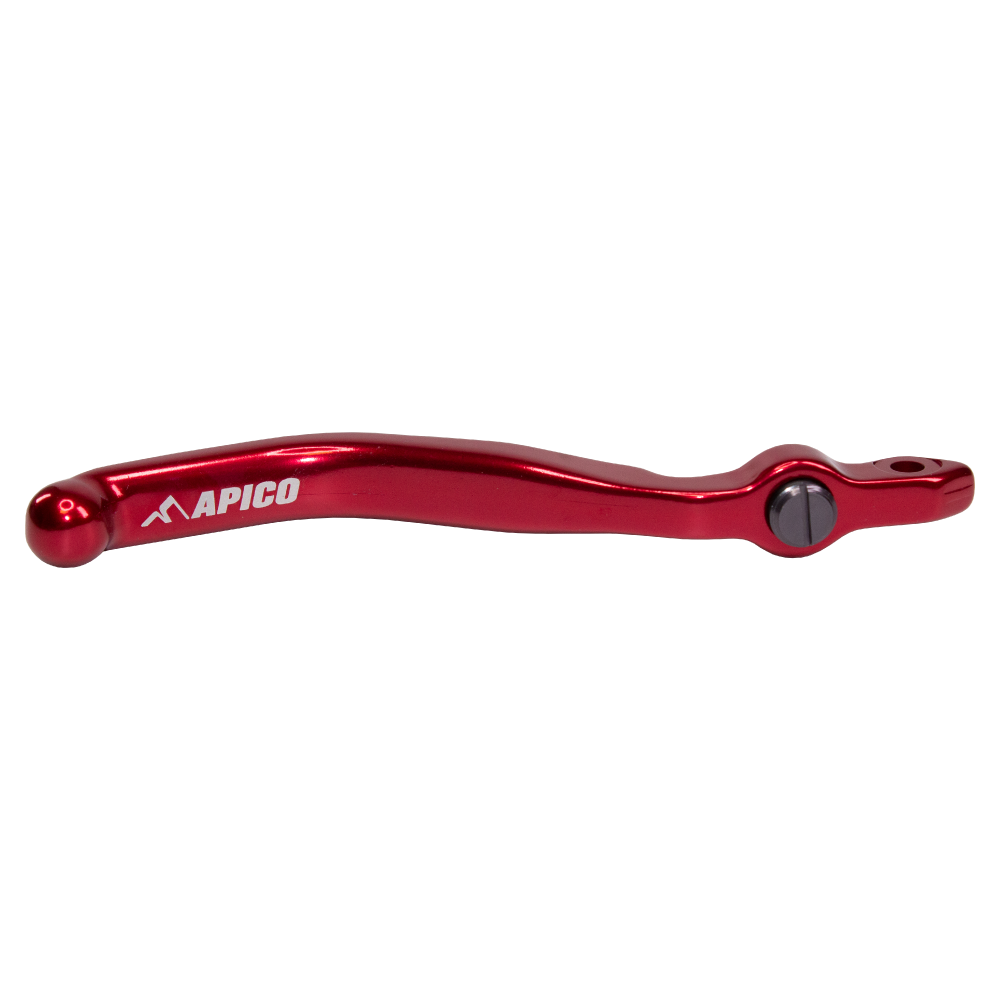 Apico Elite Forged Brake Lever For KTM SX/SX-E50 2002-2023, Husqvarna TC50/EE-5 2017-2023, Gas Gas MC50/MC-E5 2021-2023 Red