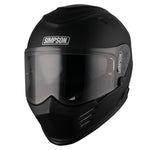 Simpson Venom Solid ECE 22.06 Motorcycle Helmet Matt Black