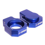 Apico Rear Axle Blocks For Sherco SE-F 125-300 2014-2023, SE-F 250-510 2005-2023 Blue