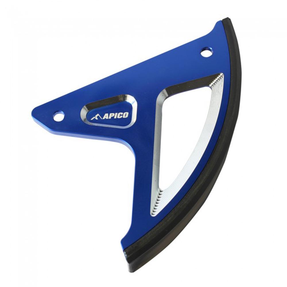 Apico Rear Brake Disc Guard For Kawasaki KX 125/250 2003-2008, KXF 250/450 2004-2023, KX 250/450XC 2021-2023 Blue
