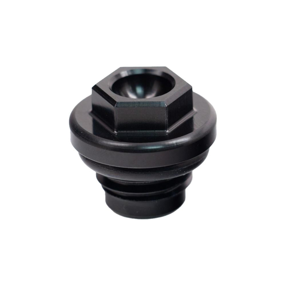 Works Connection Oil Fill Plug For Honda CRF250R 2018-2023, CRF250RX 2019-2023, CRF450R 2021-2022, CRF450RX 2021-2023 Black