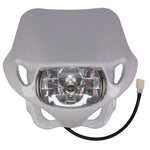 Apico Universal Enduro Headlight Unit With Hi/Low Beam White
