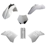 Polisport Plastics Kit For KTM SX 125/250 & SXF250 2007-2010 White