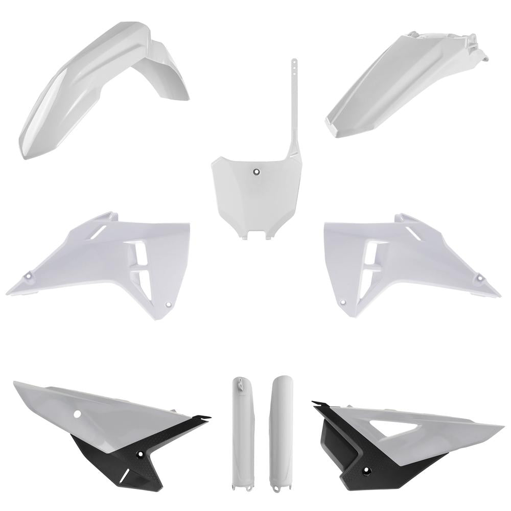 Polisport Plastics Kit For Honda CRF250R 2025, CRF450R 2025 White