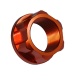 Apico Axle Nut Rear M25 X 1.5 For KTM SX/SXF 125-450 2013-2022, Husqvarna TC/FC 125-450 2017-2022, Gas Gas MC/MC-F 2021-2023 Orange