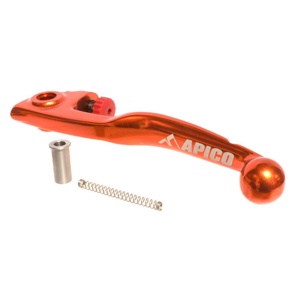 Apico Brembo Elite Clutch Lever For KTM SX 125/150 2016-2025, SXF250 2007-2025, SXF350 2011-2025 Orange