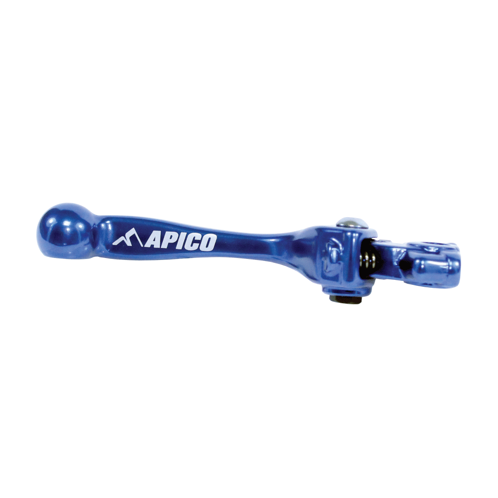 Apico Elite Brake Lever For Kawasaki KXF250 2021-2023, KXF450 2019-2023, KX 250/450XC 2021-2023 Blue