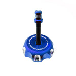 Apico Alloy Fuel Cap For KTM SX 125-525 2000-2006, EXC 125-525 2000-2007, KTM SX50 & Husqvarna TC50 & Gas Gas MC50 1997-2023 Blue