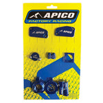 Apico Factory Bling Pack For KTM SX85 2021-2023, Husqvarna TC85 2021-2023, Gas Gas MC852021-2023 Blue