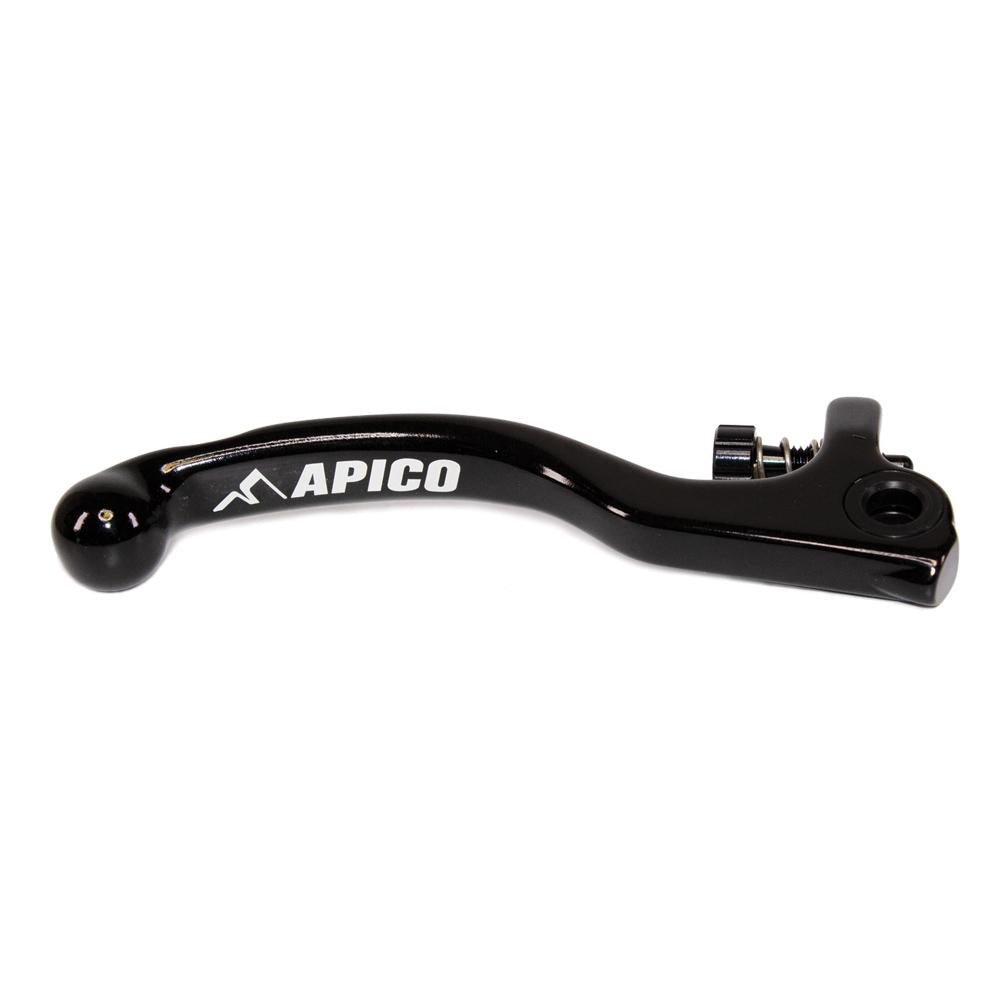 Apico Elite Forged Brake Lever Trials Grimeca Short With Adjuster Black