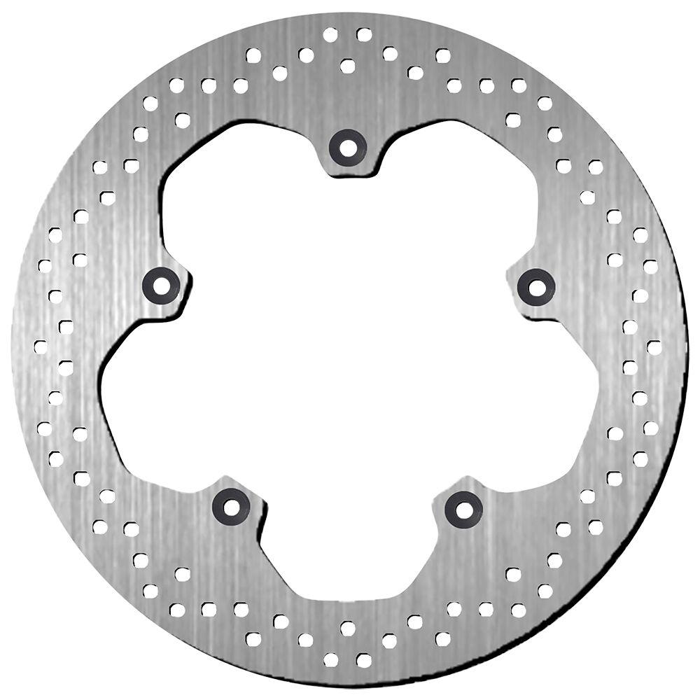 SBS Standard Round Front Left Brake Disc For Yamaha YZF-R 125 2008-2013 - Silver