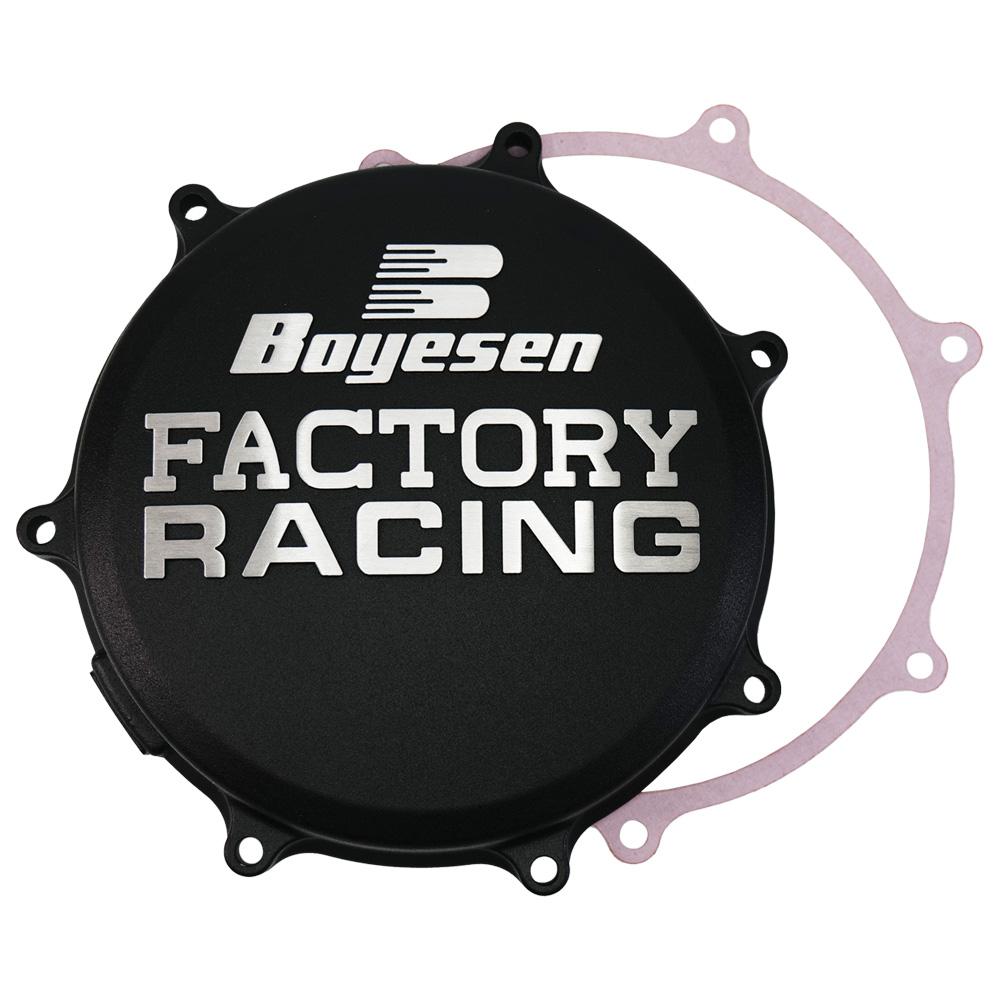 Boyesen Clutch Cover For Kawasaki KXF450 & KX450XC 2021-2025 Black